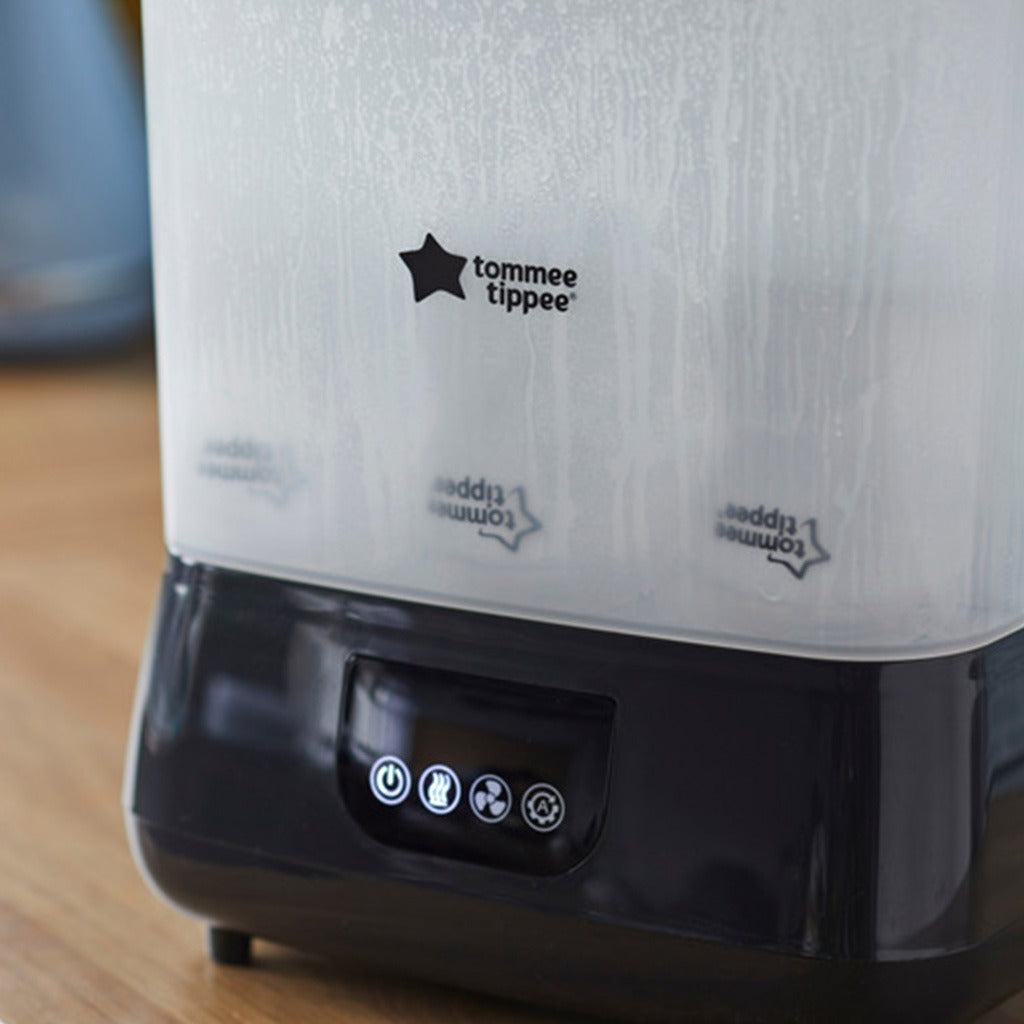 Tommee Tippee Super Steam N Dry Advanced Electric Steriliser And Dryer - Black - Easy Pharmacy LLC