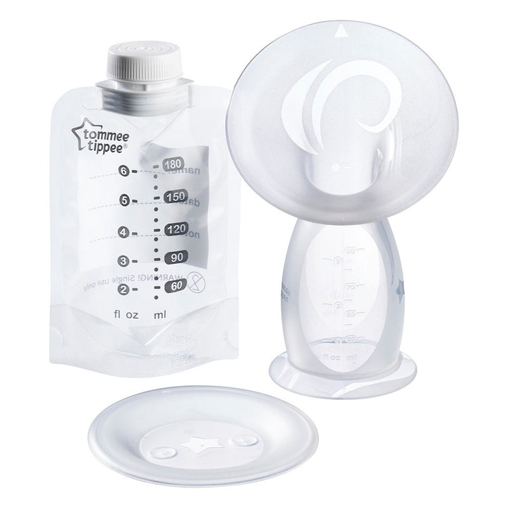 Tommee Tippee Silicone Manual Breast Pump & Let Down Catcher Set - Easy Pharmacy LLC