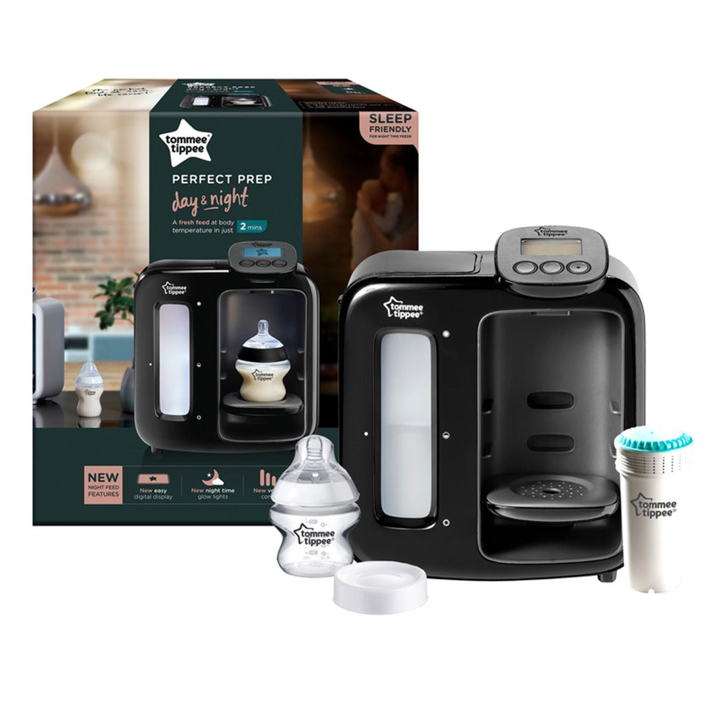 Tommee Tippee Day & Night Perfect Baby Feed Prep Machine - Black - Easy Pharmacy LLC