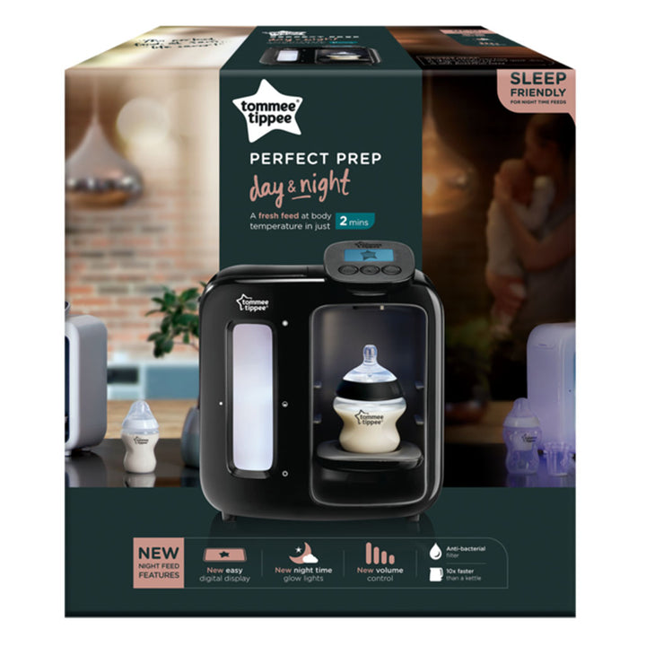 Tommee Tippee Day & Night Perfect Baby Feed Prep Machine - Black - Easy Pharmacy LLC