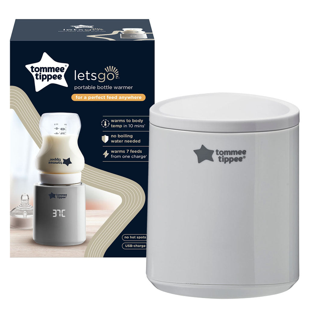 Tommee Tippee Lets Go Portable Baby Feeding Bottle Warmer - Grey - Easy Pharmacy LLC