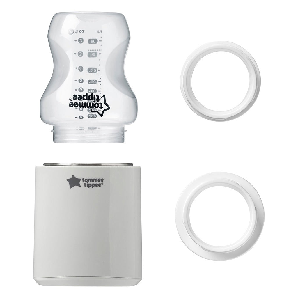 Tommee Tippee Lets Go Portable Baby Feeding Bottle Warmer - Grey - Easy Pharmacy LLC