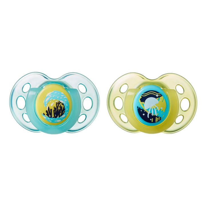 Tommee Tippee Nighttime Baby Soother For 18 To 36 Months Toddlers - Assorted Color, Pack of 2’s - Easy Pharmacy LLC