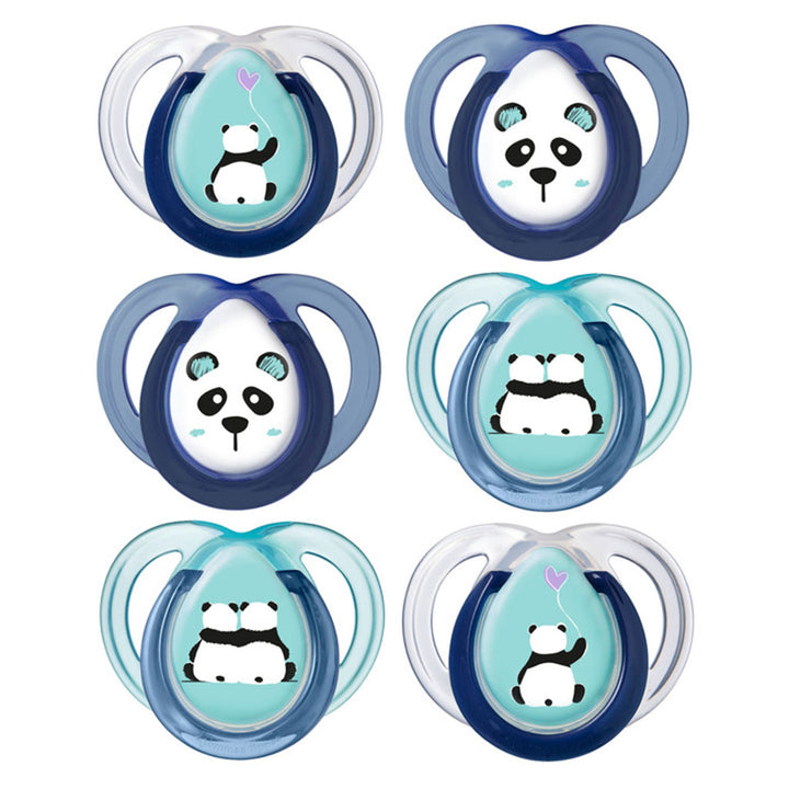 Tommee Tippee Anytime Baby Soother For 0 To 6 Months, Pack of 6's - Easy Pharmacy LLC