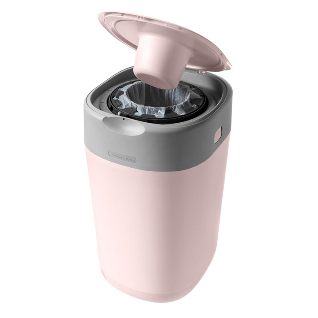 Tommee Tippe Twist And Click Advanced Nappy Disposal Bin - Pink - Easy Pharmacy LLC