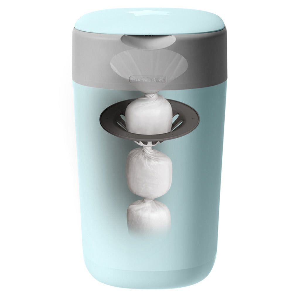 Tommee Tippe Twist And Click Advanced Eco Friendly Nappy Disposal Bin - Green - Easy Pharmacy LLC