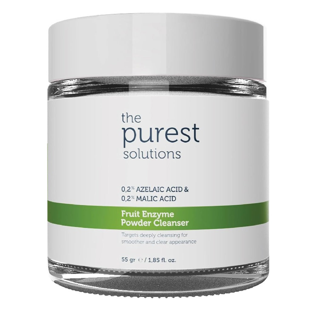 The Purest Solutions 0.2% Azelaic Acid & 0.2% Malic Acid Fruit Enzyme Powder Cleanser 55g - Easy Pharmacy LLC