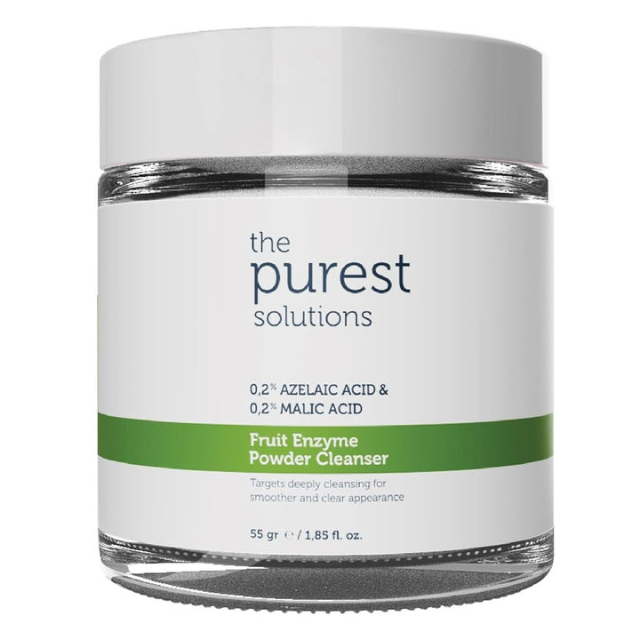 The Purest Solutions 0.2% Azelaic Acid & 0.2% Malic Acid Fruit Enzyme Powder Cleanser 55g - Easy Pharmacy LLC