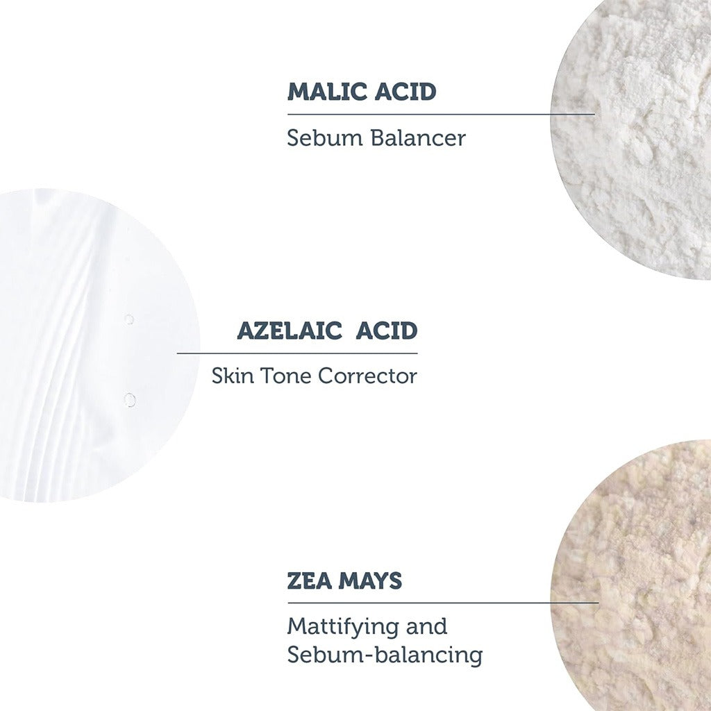 The Purest Solutions 0.2% Azelaic Acid & 0.2% Malic Acid Fruit Enzyme Powder Cleanser 55g - Easy Pharmacy LLC