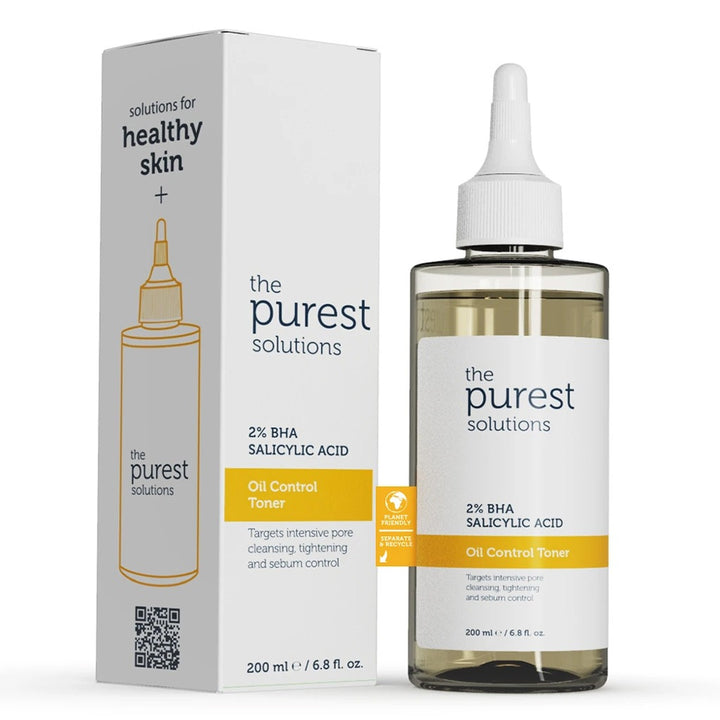 The Purest Solutions 2% BHA Salicylic Acid Oil Control Facial Toner 200ml - Easy Pharmacy LLC