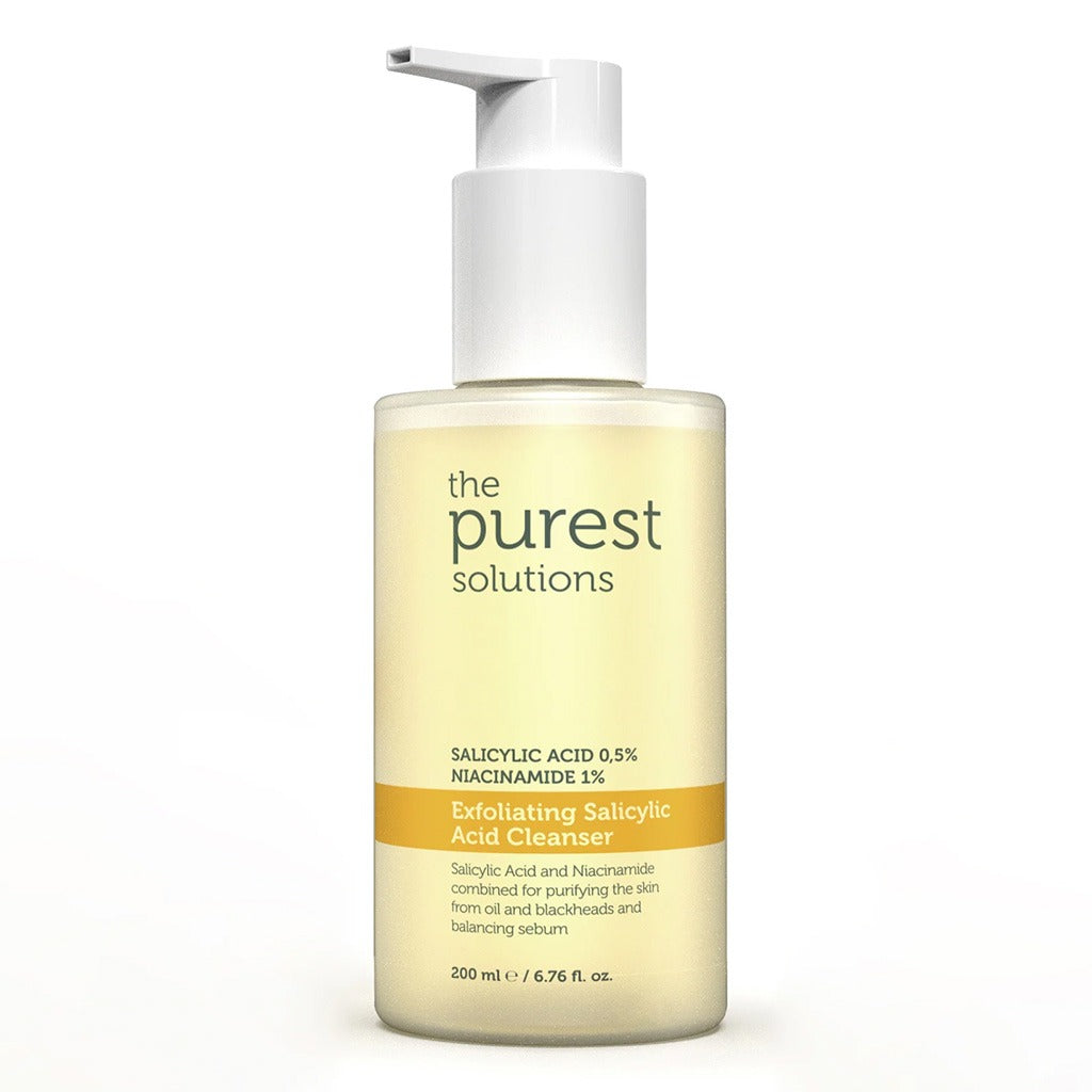 The Purest Solutions 0.5% Salicylic Acid & 1% Niacinamide Exfoliating Salicylic Acid Cleanser 200ml - Easy Pharmacy LLC