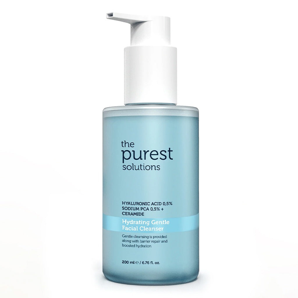 The Purest Solutions 0.5% Hyaluronic Acid 0.5% Sodium PCA + Ceramide Hydrating Gentle Facial Cleanser 200ml - Easy Pharmacy LLC