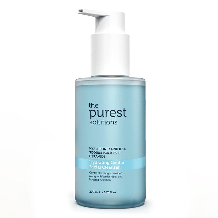 The Purest Solutions 0.5% Hyaluronic Acid 0.5% Sodium PCA + Ceramide Hydrating Gentle Facial Cleanser 200ml - Easy Pharmacy LLC