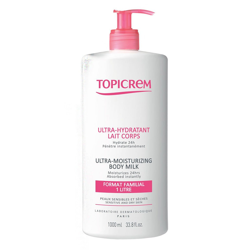 Topicrem Ultra-Moisturizing Body Milk 1000ml - Easy Pharmacy LLC