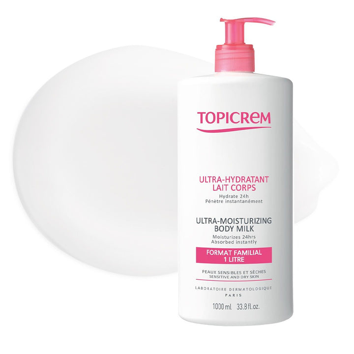 Topicrem Ultra-Moisturizing Body Milk 1000ml - Easy Pharmacy LLC