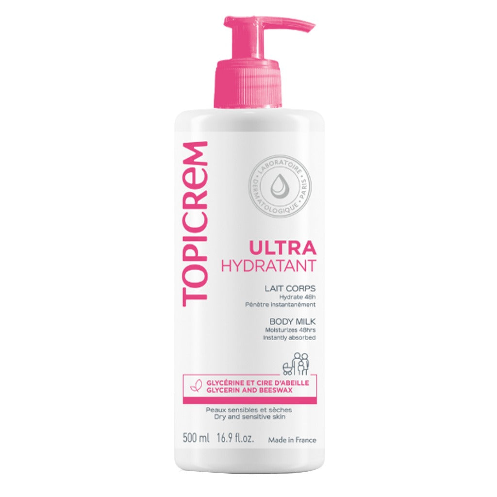 Topicrem Ultra-Moisturizing Body Milk 500ml - Easy Pharmacy LLC