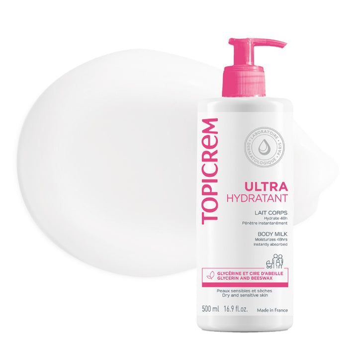Topicrem Ultra-Moisturizing Body Milk 500ml - Easy Pharmacy LLC
