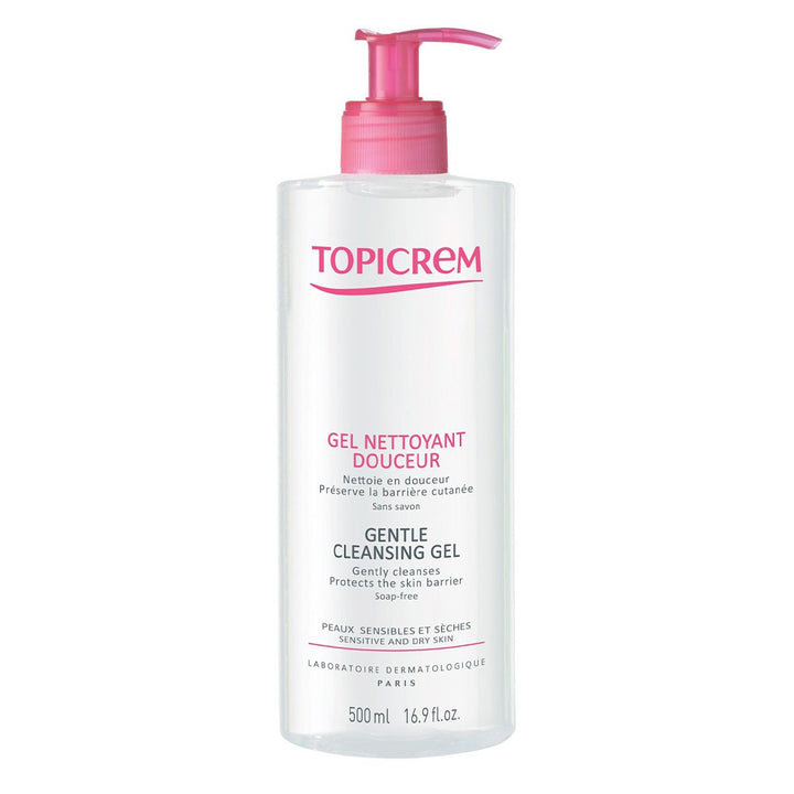 Topicrem Gentle Body & Hair Cleansing Gel For Sensitive & Dry Skin 500ml - Easy Pharmacy LLC
