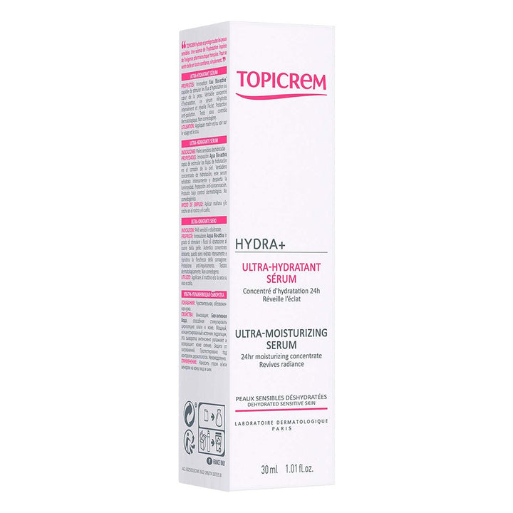 Topicrem Hydra+ Ultra Moisturizing Face Serum For Dehydrated, Sensitive Skin 30ml - Easy Pharmacy LLC