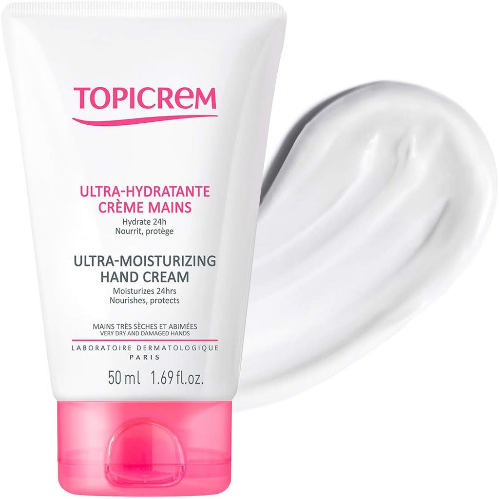 Topicrem Ultra-Moisturizing Hand Cream For Very Dry And Damaged Hands 50ml - Easy Pharmacy LLC