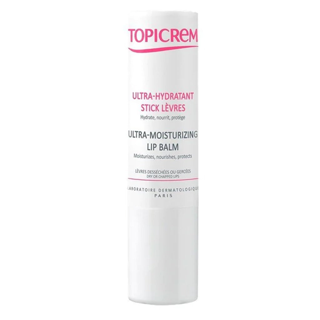 Topicrem Ultra-Moisturizing Lip Balm For Dry And Chapped Lips 5g - Easy Pharmacy LLC