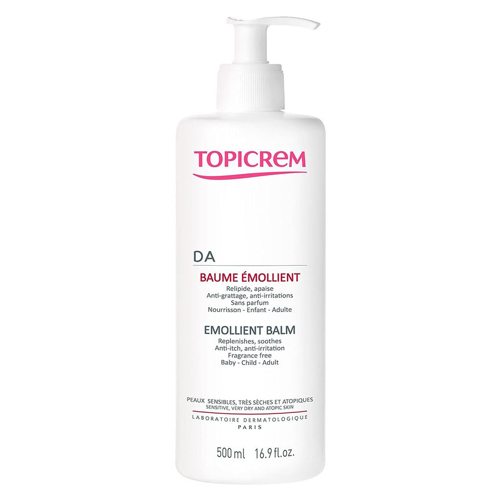 Topicrem DA Emollient Balm For Sensitive, Atopic & Very Dry Skin 500ml - Easy Pharmacy LLC