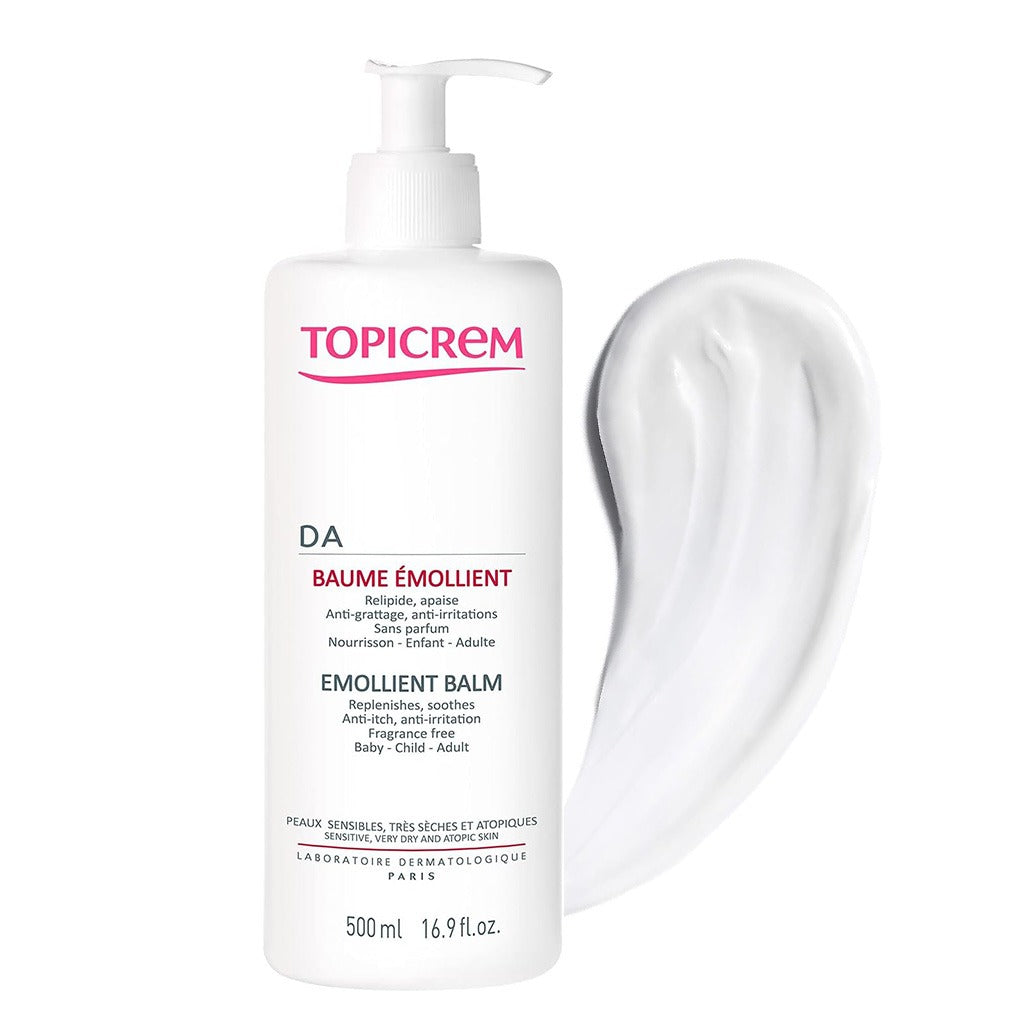Topicrem DA Emollient Balm For Sensitive, Atopic & Very Dry Skin 500ml - Easy Pharmacy LLC
