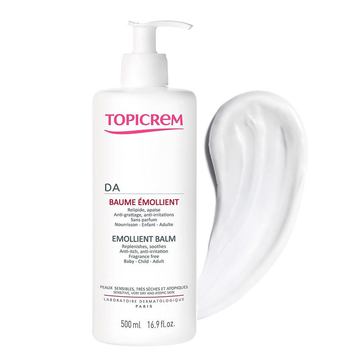 Topicrem DA Emollient Balm For Sensitive, Atopic & Very Dry Skin 500ml - Easy Pharmacy LLC