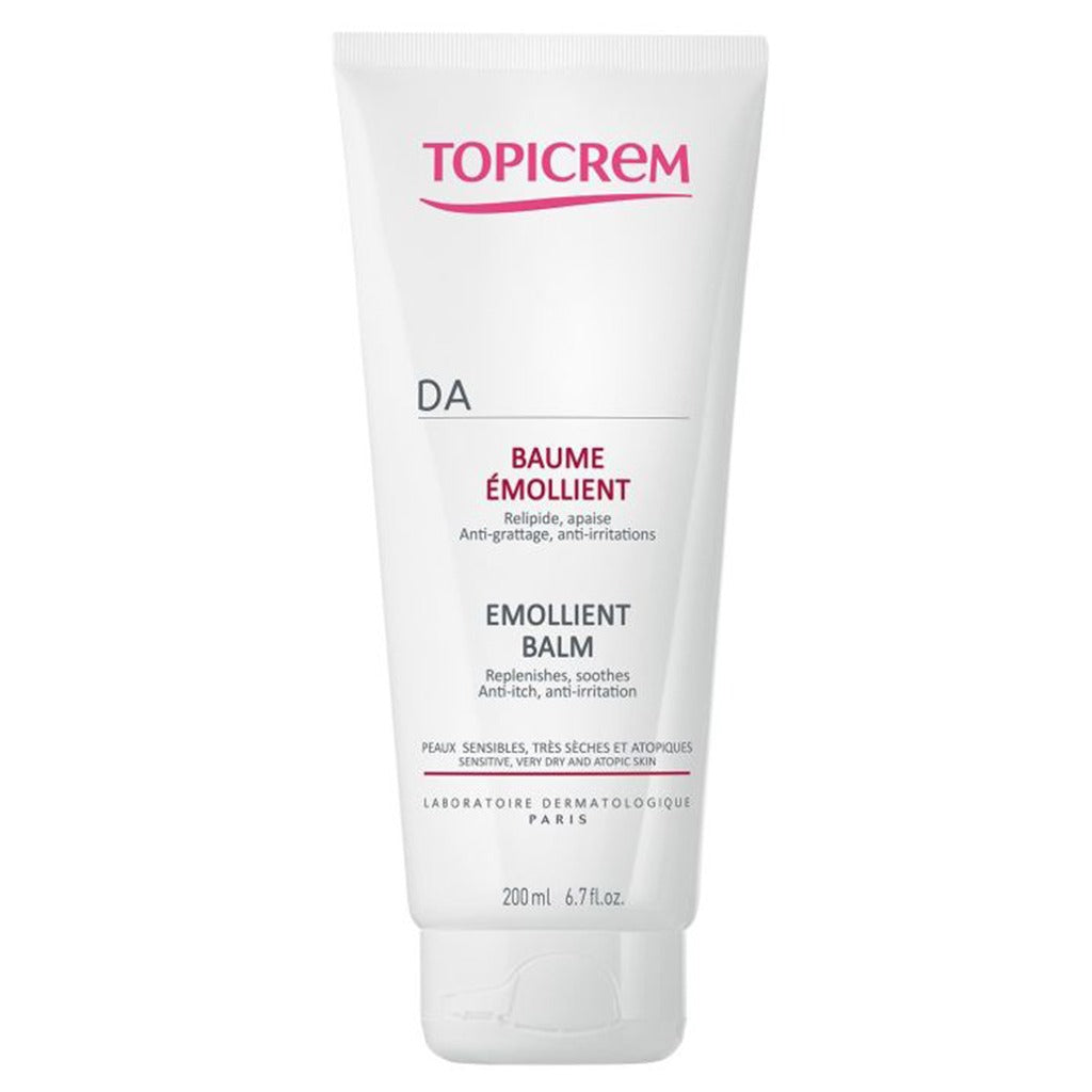 Topicrem DA Emollient Balm For Sensitive, Atopic & Very Dry Skin 200ml - Easy Pharmacy LLC