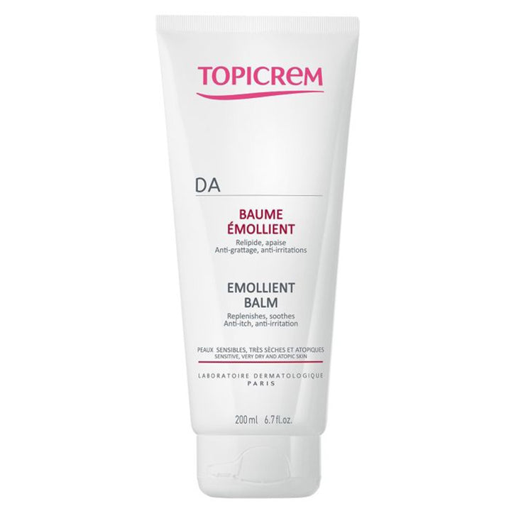 Topicrem DA Emollient Balm For Sensitive, Atopic & Very Dry Skin 200ml - Easy Pharmacy LLC