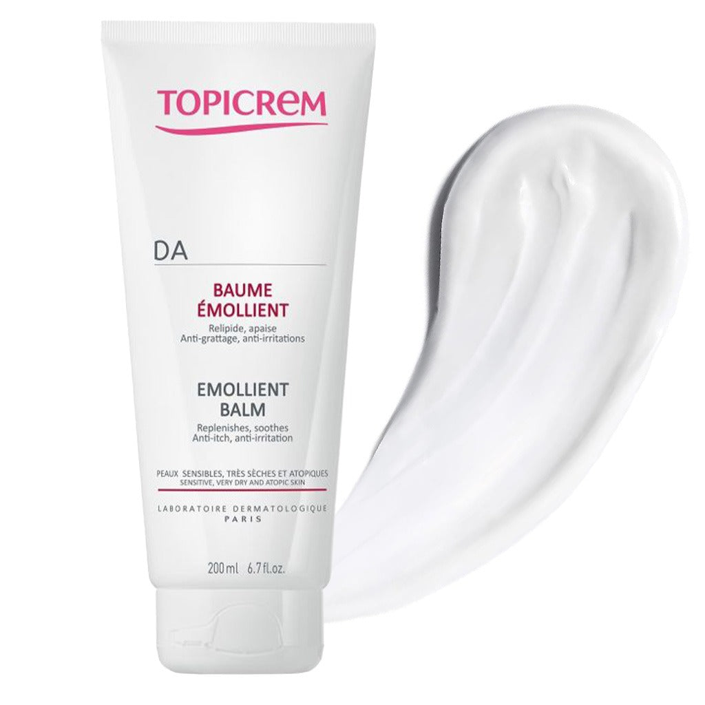 Topicrem DA Emollient Balm For Sensitive, Atopic & Very Dry Skin 200ml - Easy Pharmacy LLC