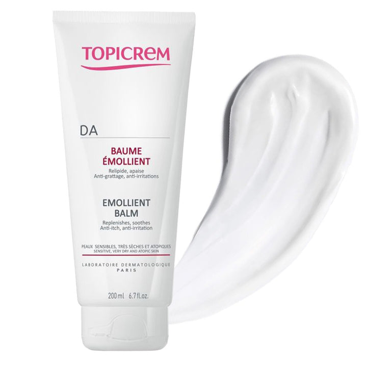 Topicrem DA Emollient Balm For Sensitive, Atopic & Very Dry Skin 200ml - Easy Pharmacy LLC