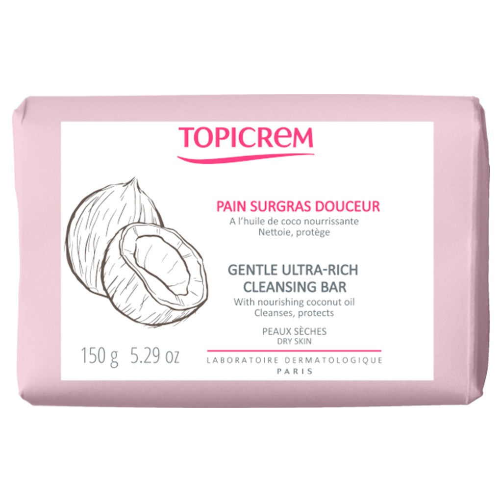 Topicrem Gentle Ultra-Rich Cleansing Bar For Dry Skin 150g - Easy Pharmacy LLC
