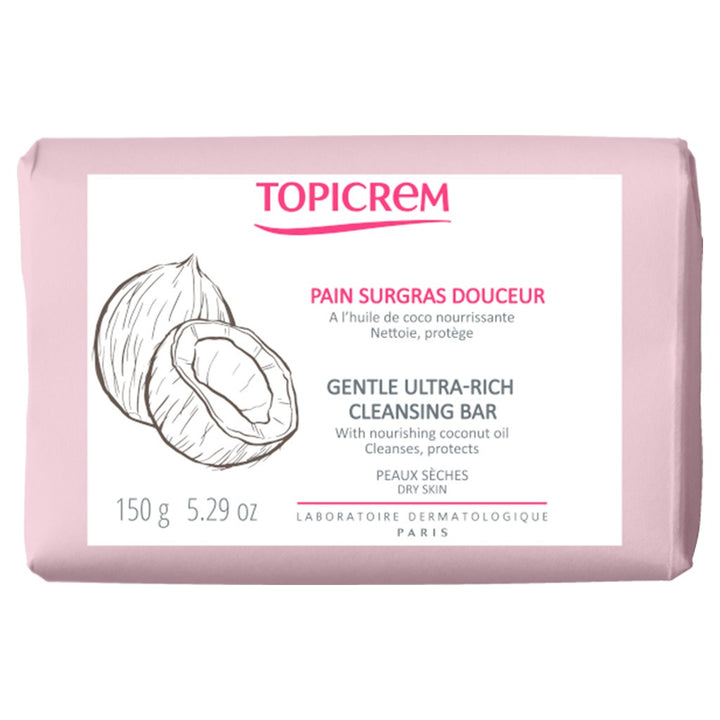 Topicrem Gentle Ultra-Rich Cleansing Bar For Dry Skin 150g - Easy Pharmacy LLC