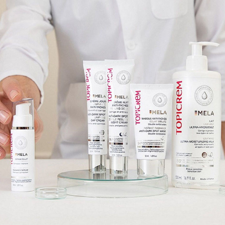 Topicrem Mela Ultra-Hydrant Unifying Ultra Moisturizing Milk With SPF 15 For Sensitive Skin 200ml - Easy Pharmacy LLC