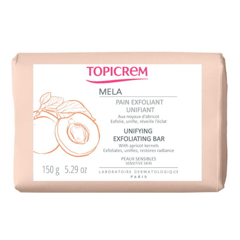 Topicrem Mela Unifying Exfoliating Bar For Sensitive Skin 150g - Easy Pharmacy LLC