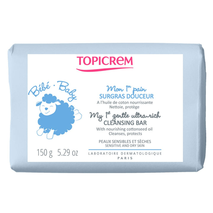 Topicrem My 1st Gentle Ultra-Rich Cleansing Bar For Sensitive & Dry Skin 150g - Easy Pharmacy LLC