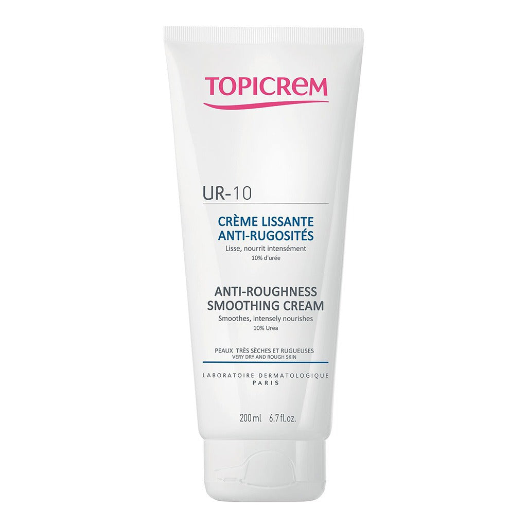 Topicrem UR-10 Anti-Roughness Smoothing Cream For Very Dry And Rough Skin 200ml - Easy Pharmacy LLC