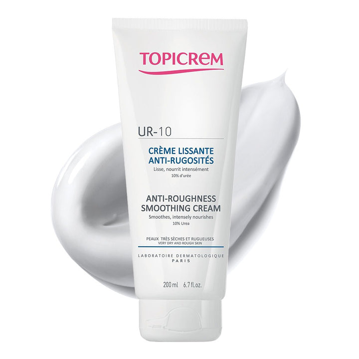 Topicrem UR-10 Anti-Roughness Smoothing Cream For Very Dry And Rough Skin 200ml - Easy Pharmacy LLC