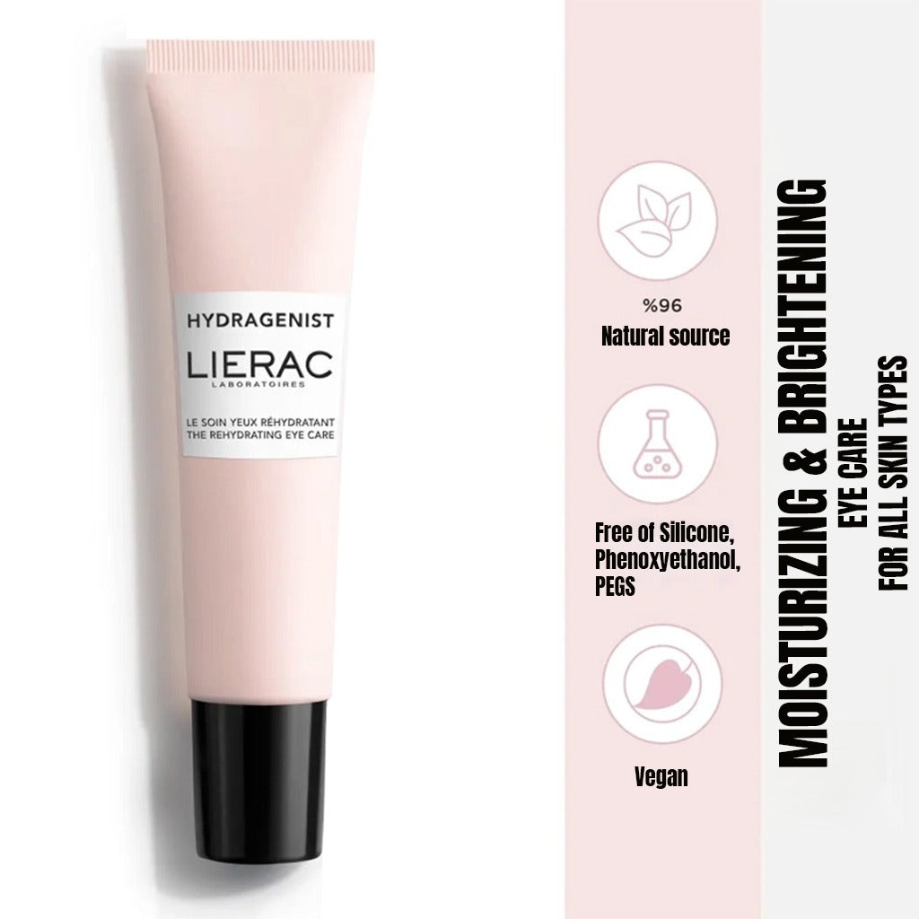 Lierac Hydragenist Rehydrating Eye Care Cream 15ml - Easy Pharmacy LLC