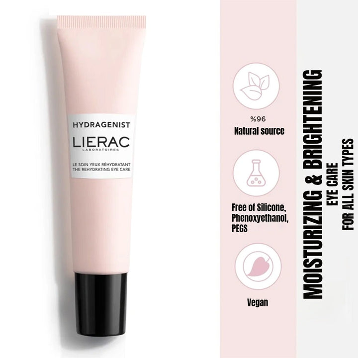 Lierac Hydragenist Rehydrating Eye Care Cream 15ml - Easy Pharmacy LLC