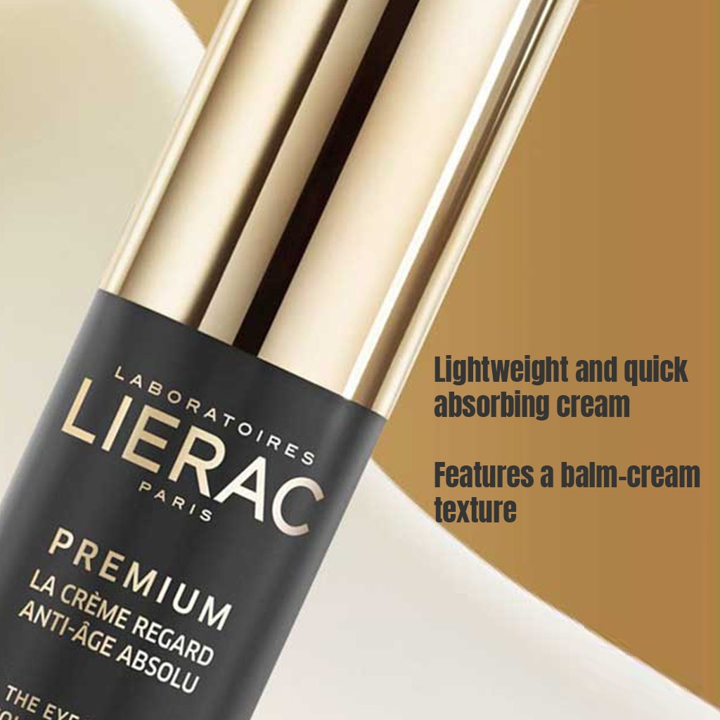 Lierac Premium Absolute Anti-Aging Eye Cream 15ml - Easy Pharmacy LLC
