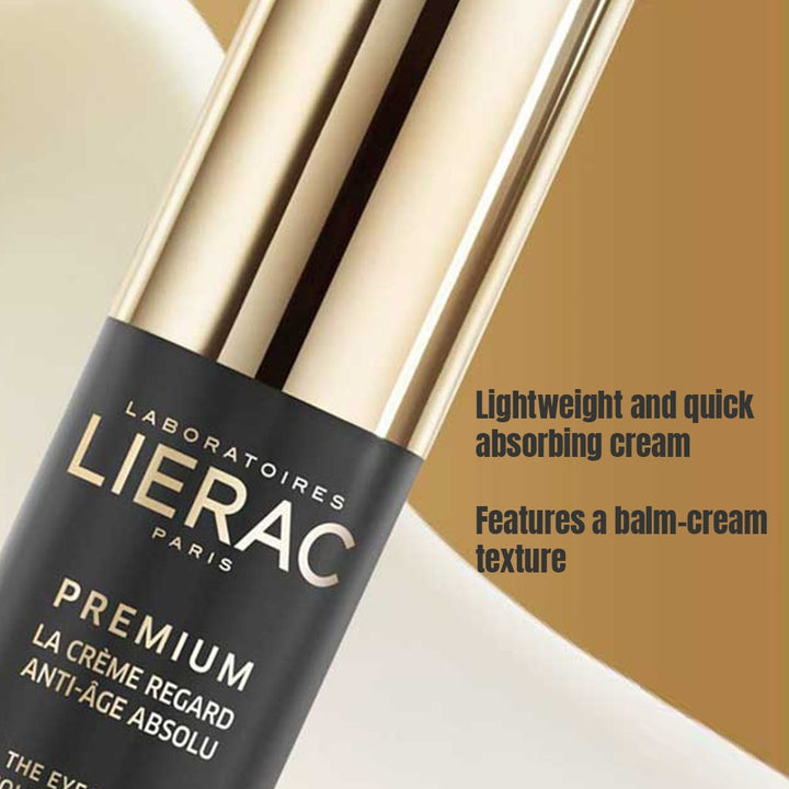 Lierac Premium Absolute Anti-Aging Eye Cream 15ml - Easy Pharmacy LLC