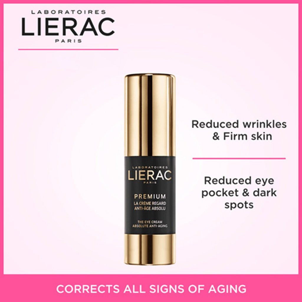 Lierac Premium Absolute Anti-Aging Eye Cream 15ml - Easy Pharmacy LLC