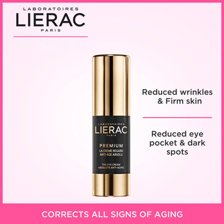 Lierac Premium Absolute Anti-Aging Eye Cream 15ml - Easy Pharmacy LLC