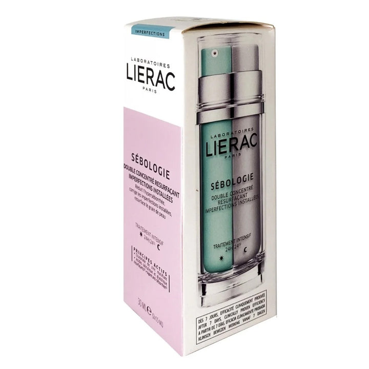 Lierac Sebologie Persistent Imperfections Resurfacing Day & Night Double Concentrate 30ml - Easy Pharmacy LLC