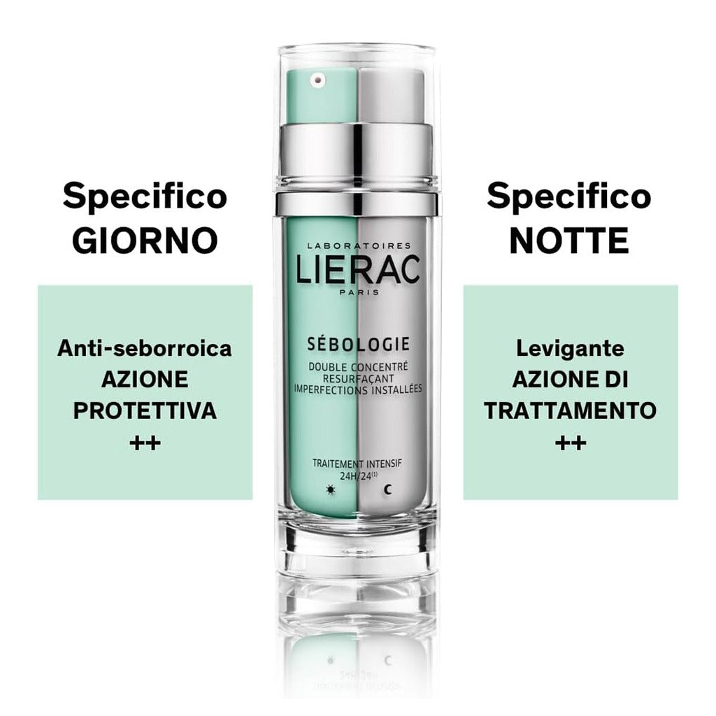 Lierac Sebologie Persistent Imperfections Resurfacing Day & Night Double Concentrate 30ml - Easy Pharmacy LLC