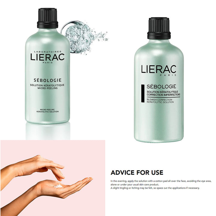 Lierac Sebologie Keratolytic Micro-Peeling Solution 100ml - Easy Pharmacy LLC