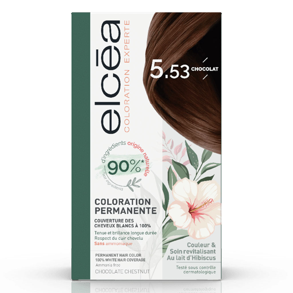 Noreva Elcea Coloration Experte Permanent Hair Color - 5.53 Chocolate Chestnut - Easy Pharmacy LLC