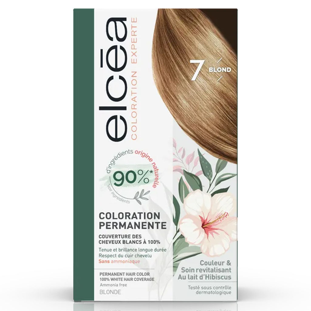 Noreva Elcea Coloration Experte Permanent Hair Color - 7 Blonde - Easy Pharmacy LLC